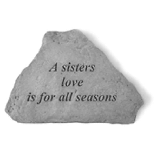 Berry Kay - Inc. A Sisters Love Is For All Seasons - Garden Accent - 5.25 Inches x 3.75 Inches 71620 - main